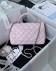 CHANEL Mini CF Handle Handbag AS2431 20x12x6cm