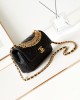 CHANEL 24C Rhinestone Handle Chain Bag AS4595 12x20x6cm