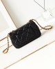 CHANEL 24C Rhinestone Handle Chain Bag AS4595 12x20x6cm