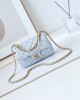 CHANEL 24P's Pearl T-Shirt Bag AS4385 12.5x17x5cm