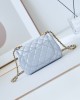 CHANEL 24P's Pearl T-Shirt Bag AS4385 12.5x17x5cm