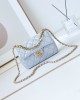 CHANEL 24P's Pearl T-Shirt Bag AS4384 14.5x19.5x7.5cm