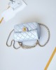 CHANEL 24P's Pearl T-Shirt Bag AS4384 14.5x19.5x7.5cm