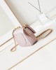 CHANEL 24P Pearl Square Fat T-Shirt Bag AS4385 12.5x17x5cm