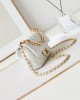 CHANEL 24P Pearl Square Fat T-Shirt Bag AS4385 12.5x17x5cm