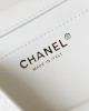 CHANEL 24P Pearl Square Fat T-Shirt Bag AS4385 12.5x17x5cm