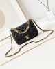 CHANEL 24P Pearl Square Fat T-Shirt Bag AS4385 12.5x17x5cm