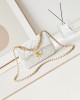 CHANEL 24P Pearl T-Shirt Bag AS4384 14.5x19.5x7.5cm