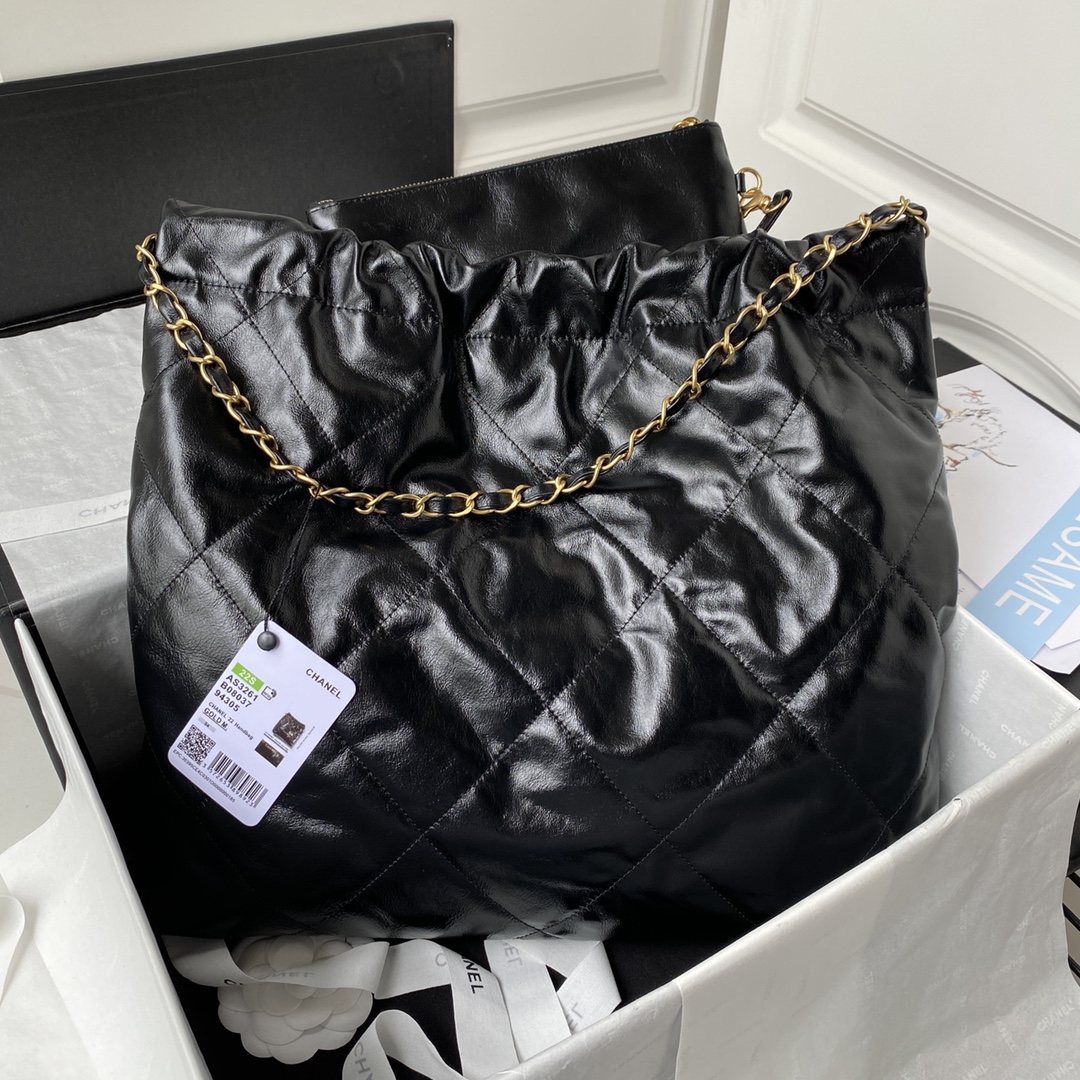 CHANEL 2022S 22 Bag Shopping Bag AS3261 Medium 39x42x8cm