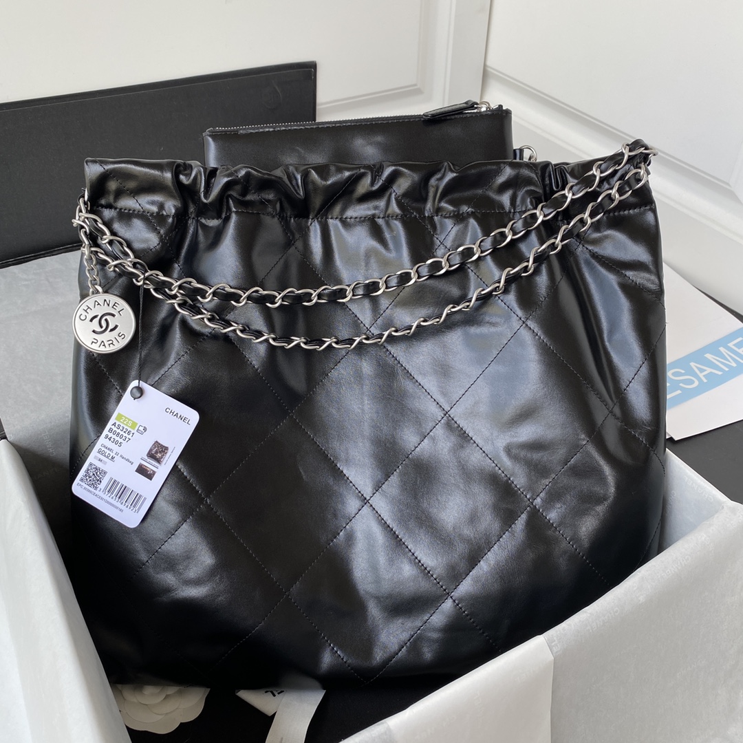 CHANEL 2022S 22 Bag Shopping Bag AS3261 Medium 39x42x8cm