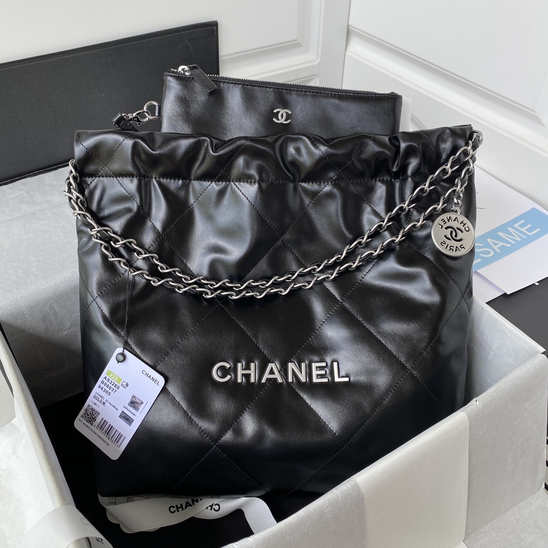 CHANEL 2022S 22 Bag Shopping Bag AS3260 Small 35x37x7cm