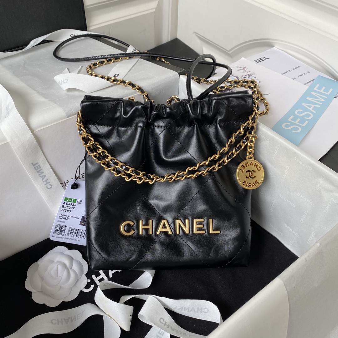 CHANEL 23SAS3980 Mini 22 Bag 19x20x6cm