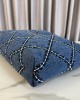 CHANEL 24P 22 Bag Denim Small AS3260 39x42x8cm