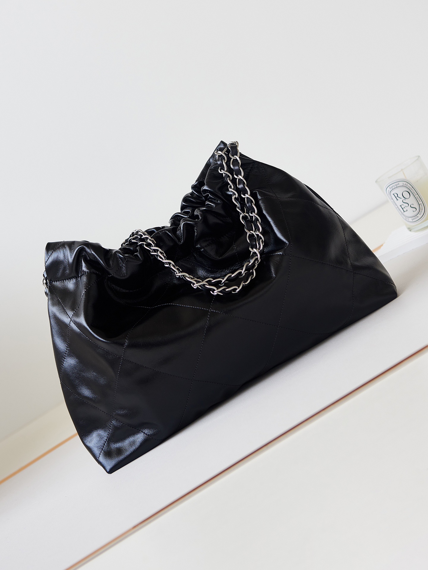 CHANEL 24C Horizontal Garbage Bag AS4486 30x45x8cm