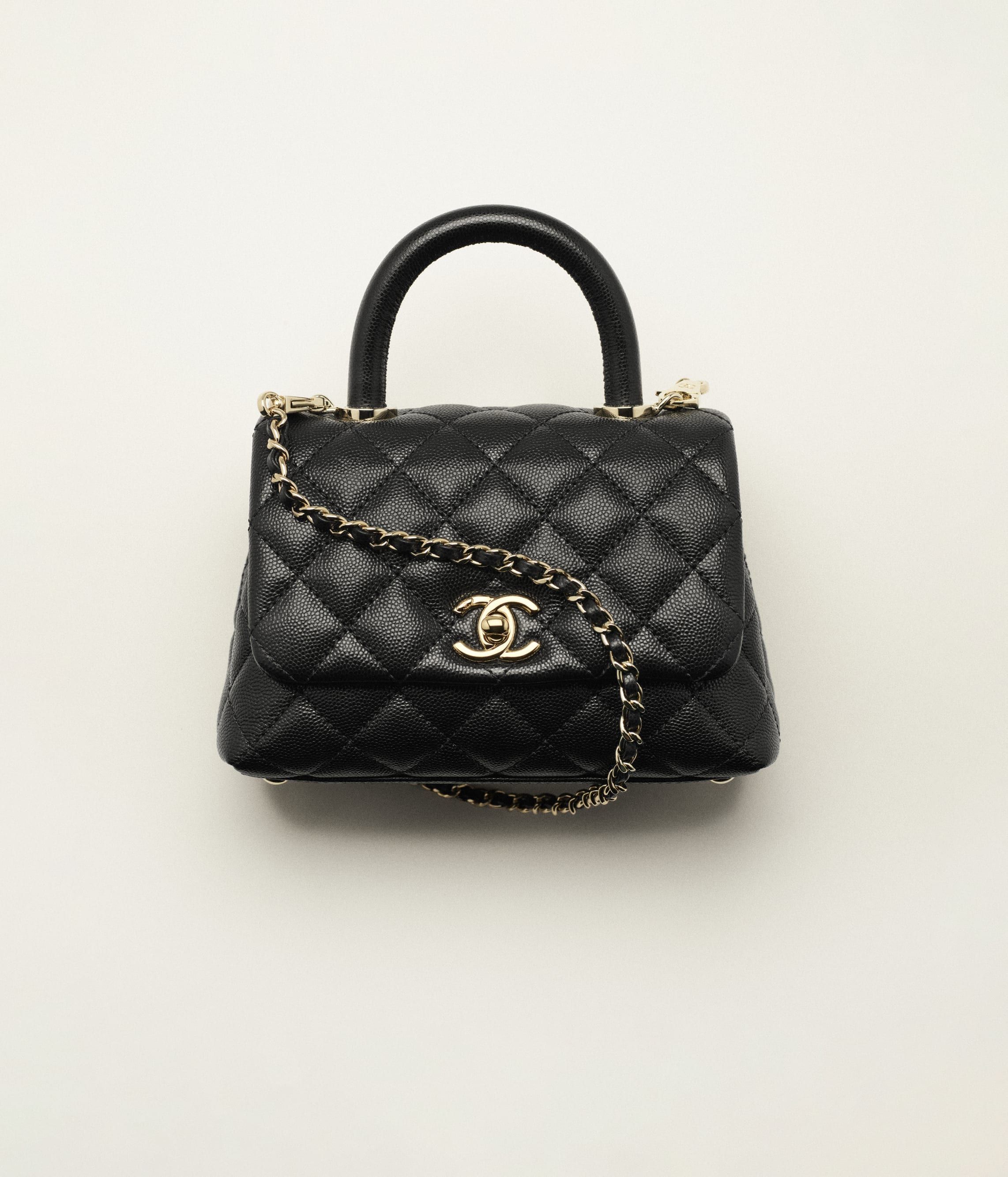 CHANEL Mini Flap Bag with Top HandleRef. AS2215 B05061 94305