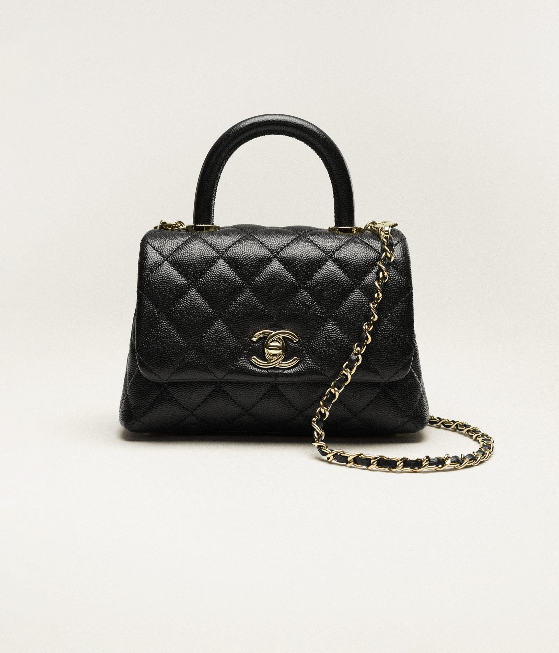 CHANEL Mini Flap Bag with Top HandleRef. AS2215 B05061 94305