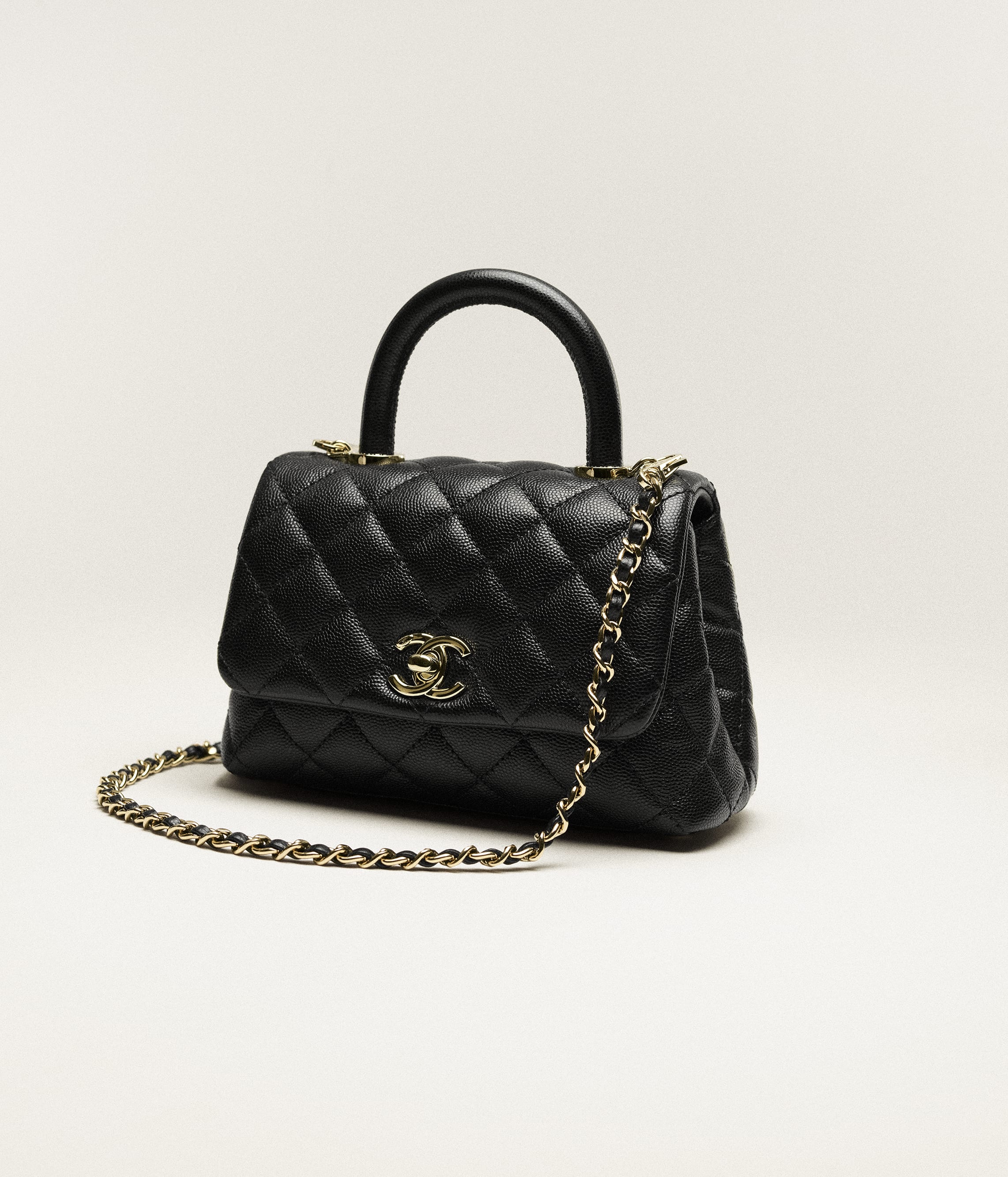 CHANEL Mini Flap Bag with Top HandleRef. AS2215 B05061 94305