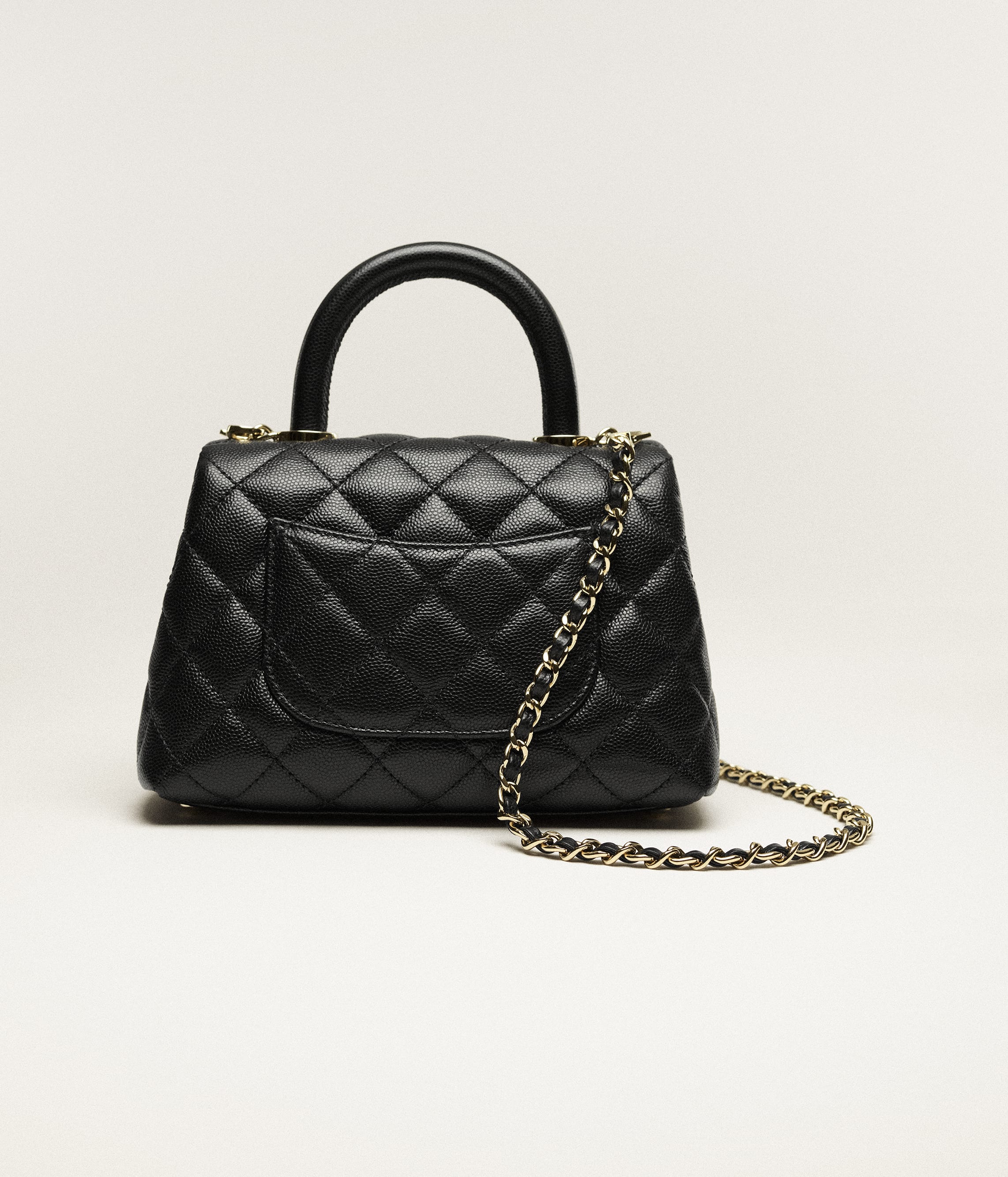 CHANEL Mini Flap Bag with Top HandleRef. AS2215 B05061 94305