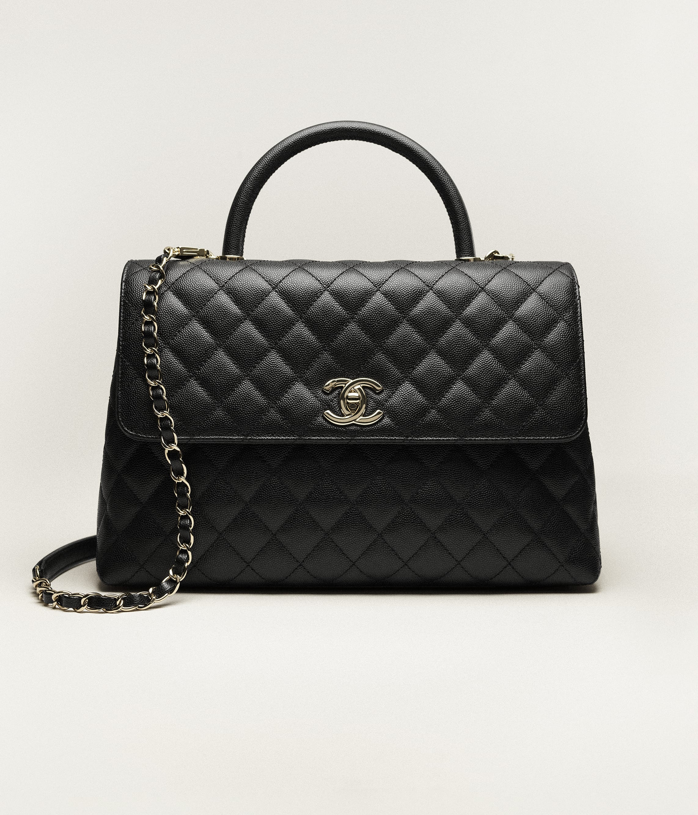 CHANEL Maxi Flap Bag with Top HandleRef. A92992 B05061 94305