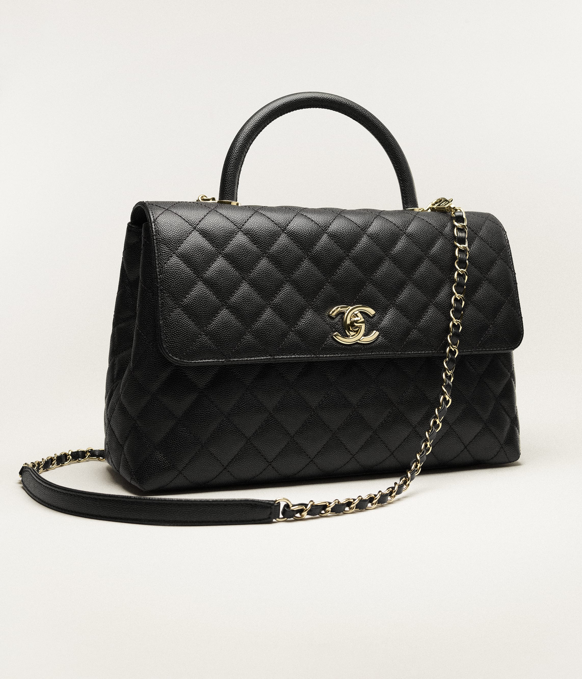 CHANEL Maxi Flap Bag with Top HandleRef. A92992 B05061 94305