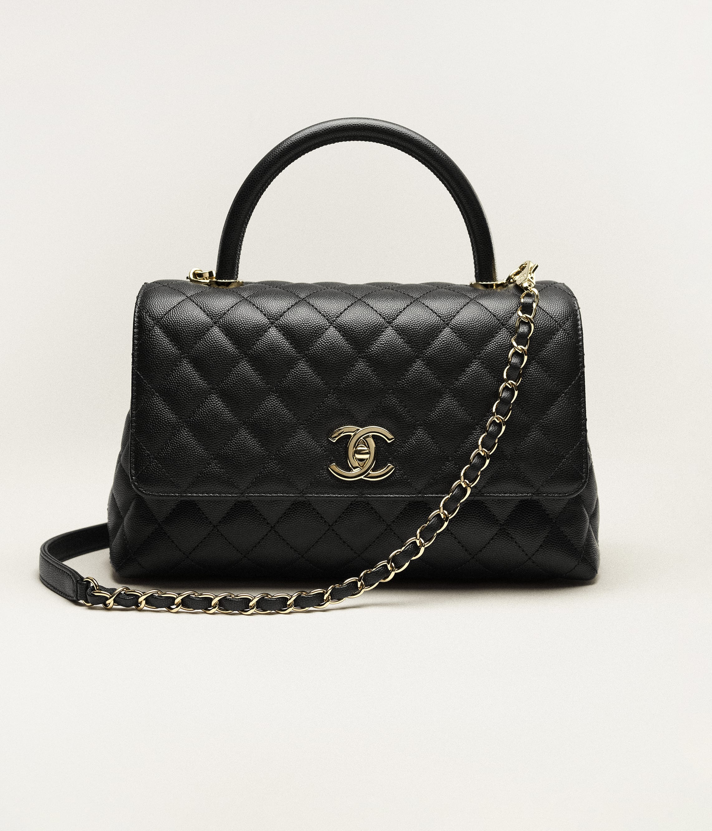 CHANEL Large Flap Bag with Top HandleRef. A92991 B05061 94305