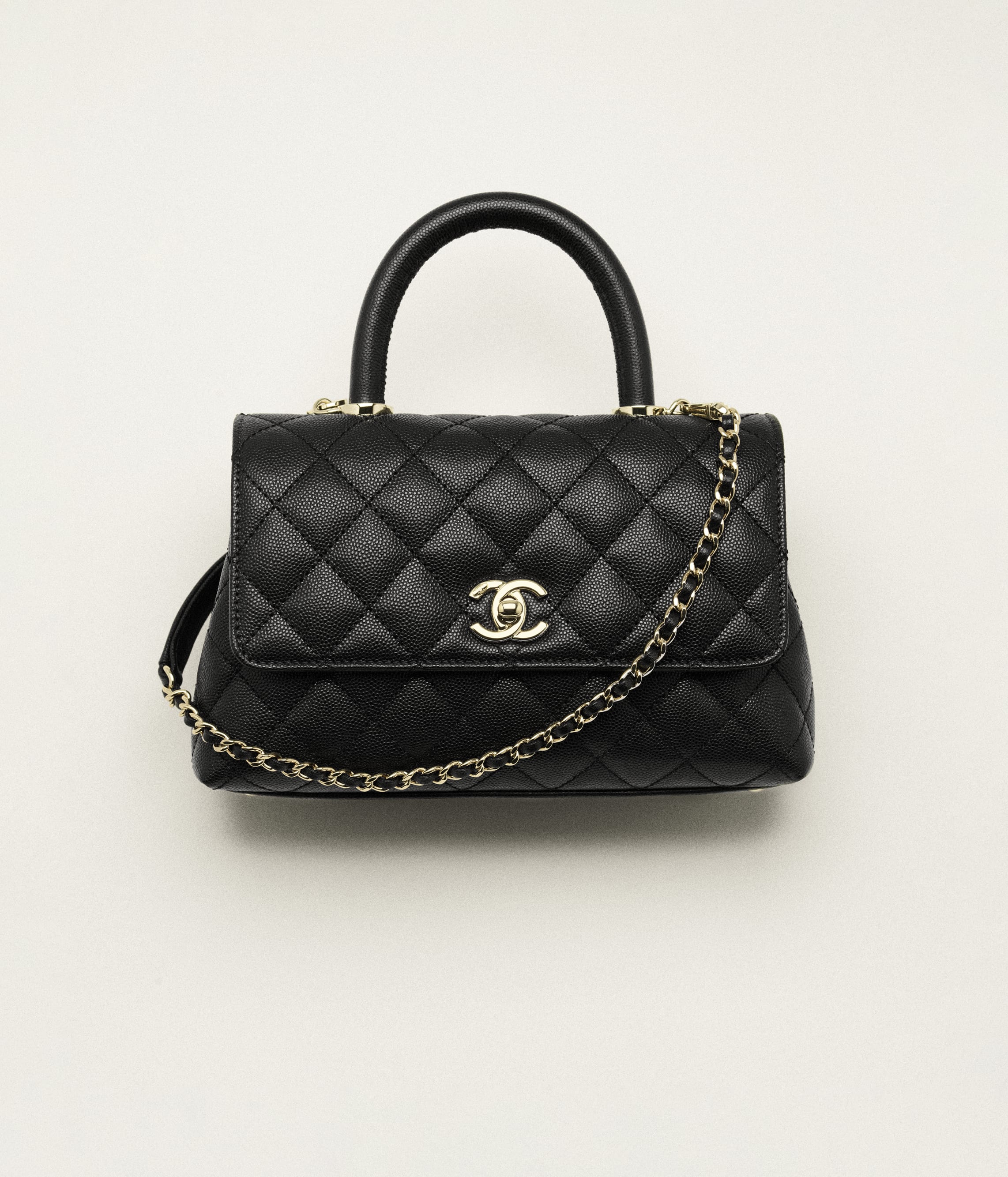 CHANEL Flap Bag with Top HandleRef. A92990 B05061 94305