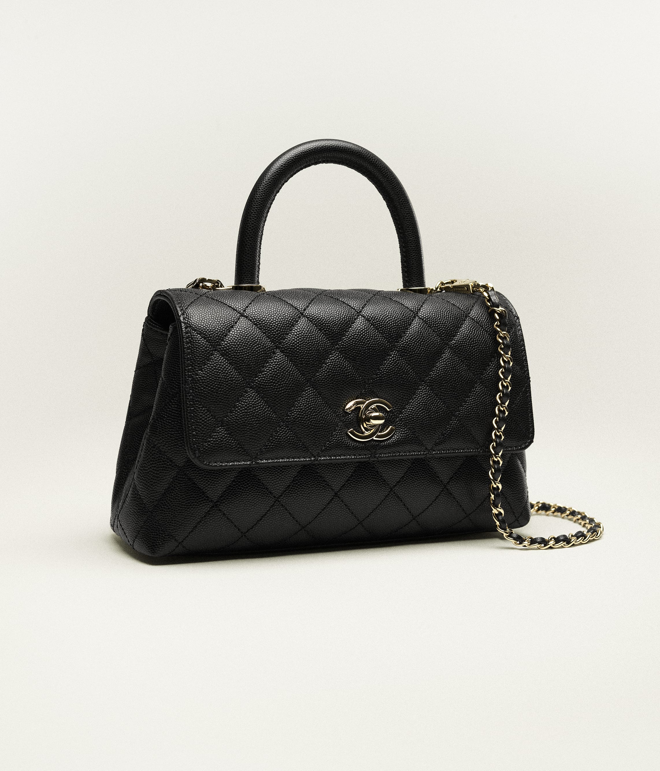 CHANEL Flap Bag with Top HandleRef. A92990 B05061 94305