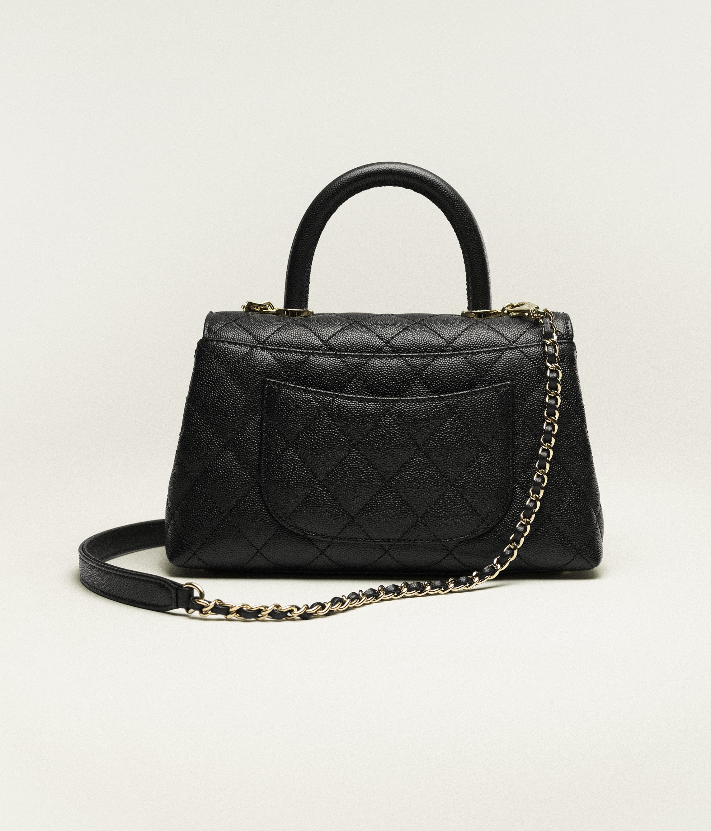 CHANEL Flap Bag with Top HandleRef. A92990 B05061 94305