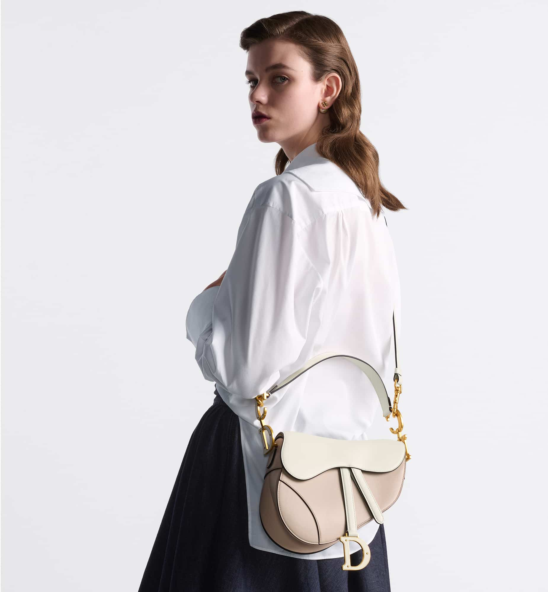 DIOR Saddle Bag with Strap M0455CWGX_M918