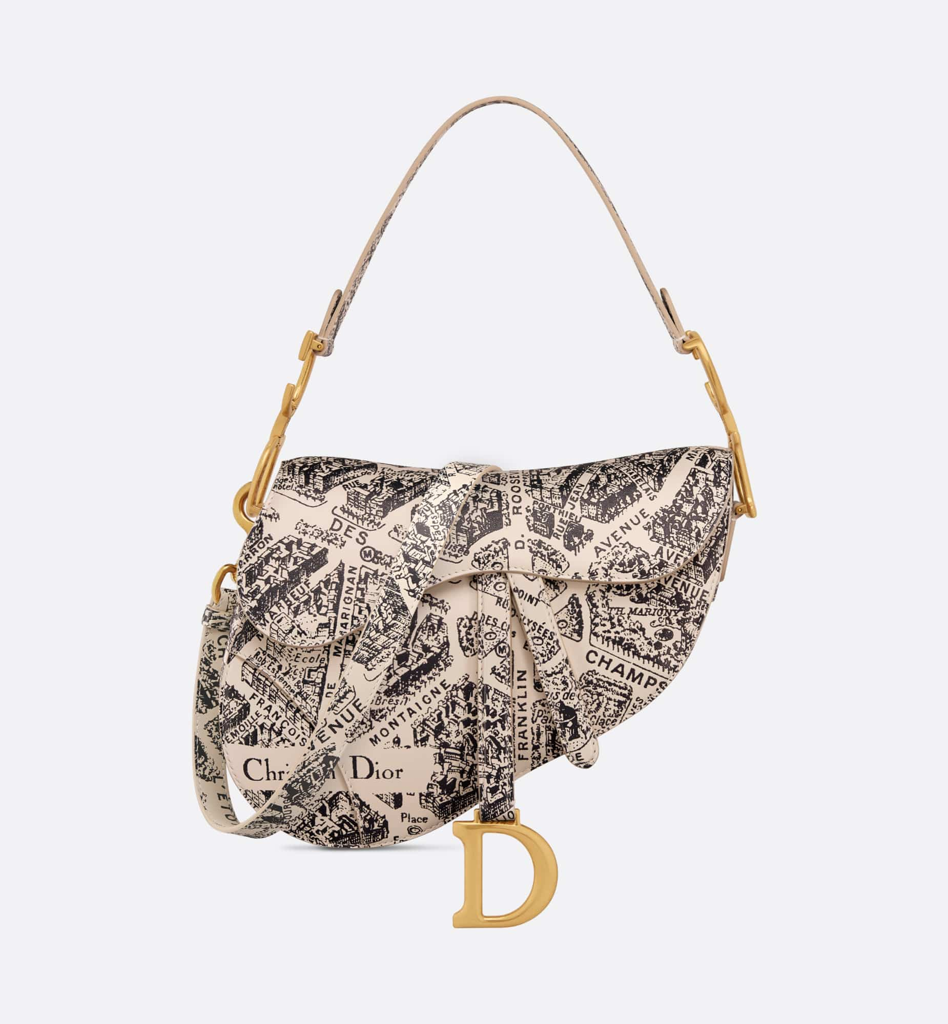 DIOR Saddle Bag with Strap M0455CBER_M76E