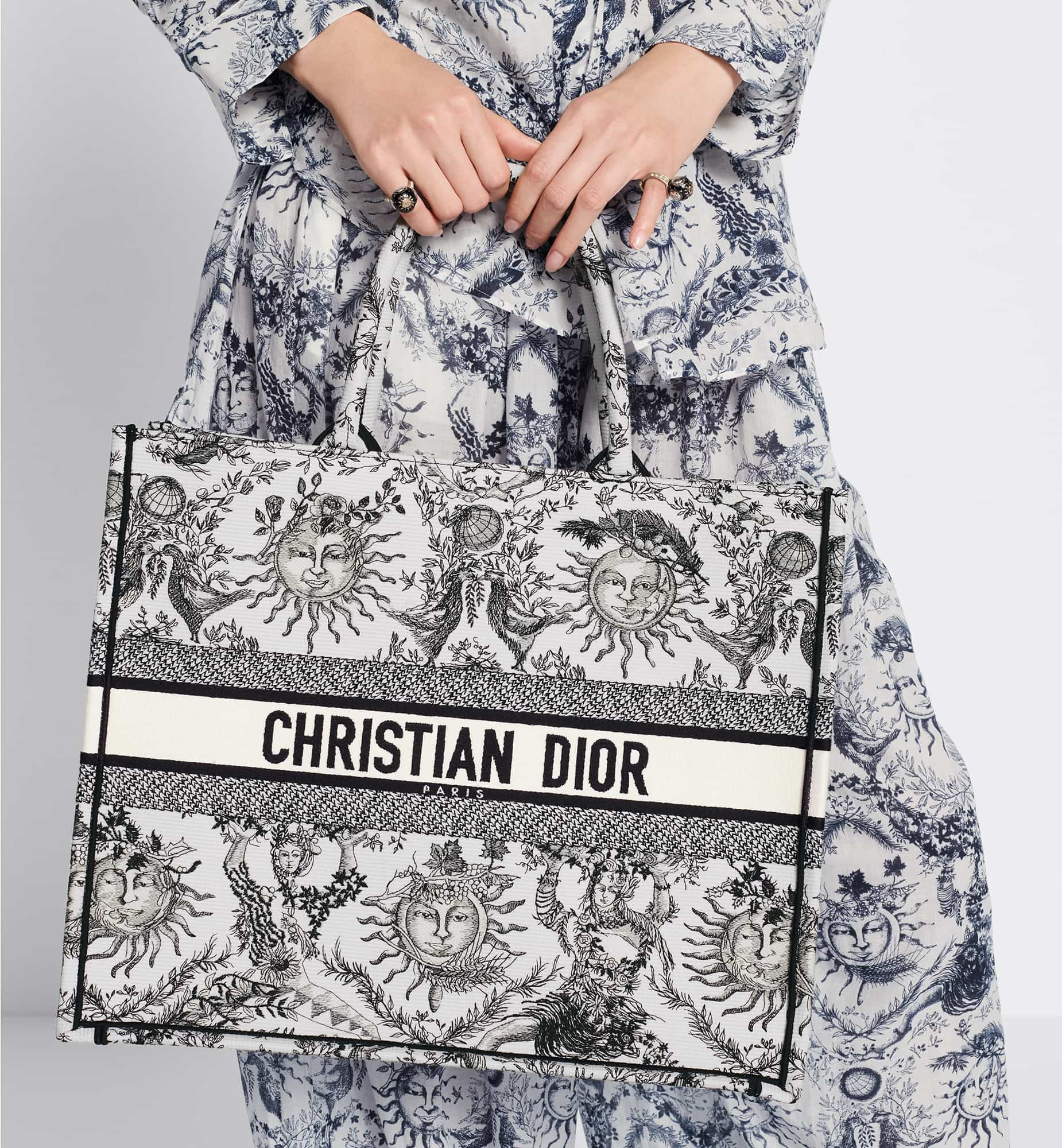 DIOR Large Dior Book Tote M1286ZECQ_M911