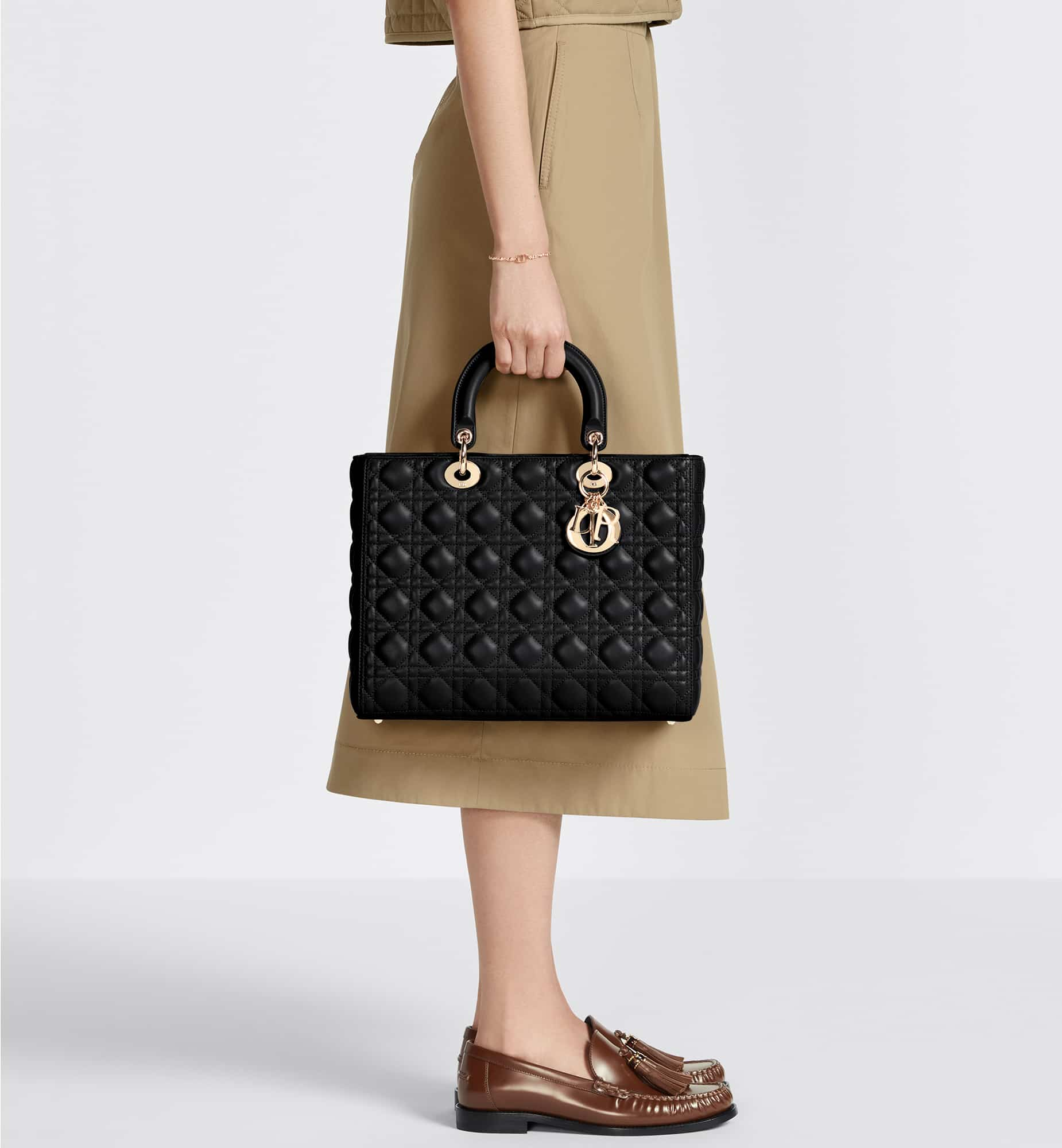 DIOR Large Lady Dior Bag M0566ONGE_M900