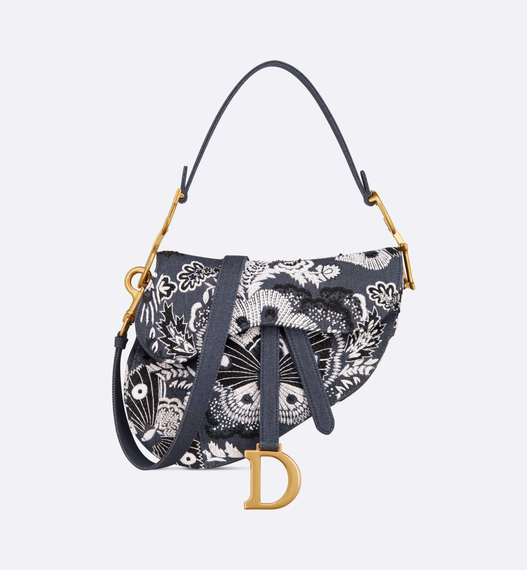 DIOR Saddle Bag with Strap M0455CICI_M49E