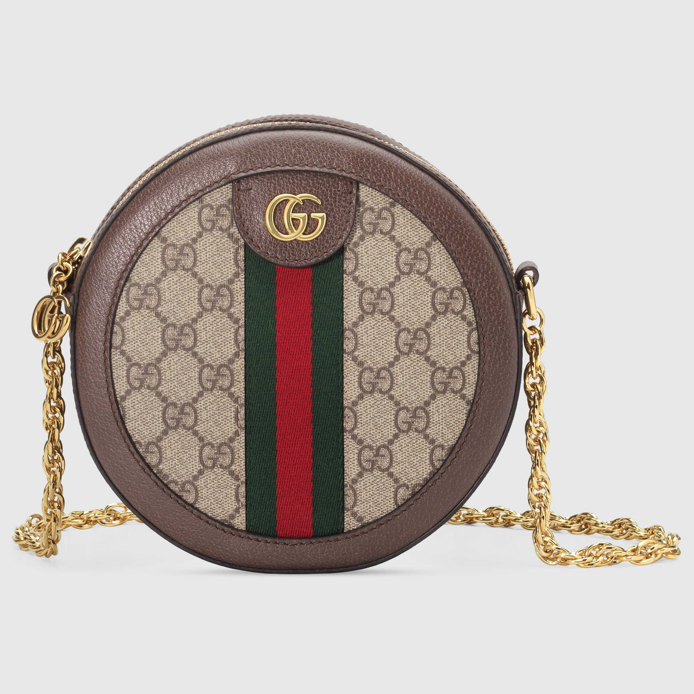 Gucci Ophidia GG mini round shoulder bag Style ‎550618 96I3B 8745