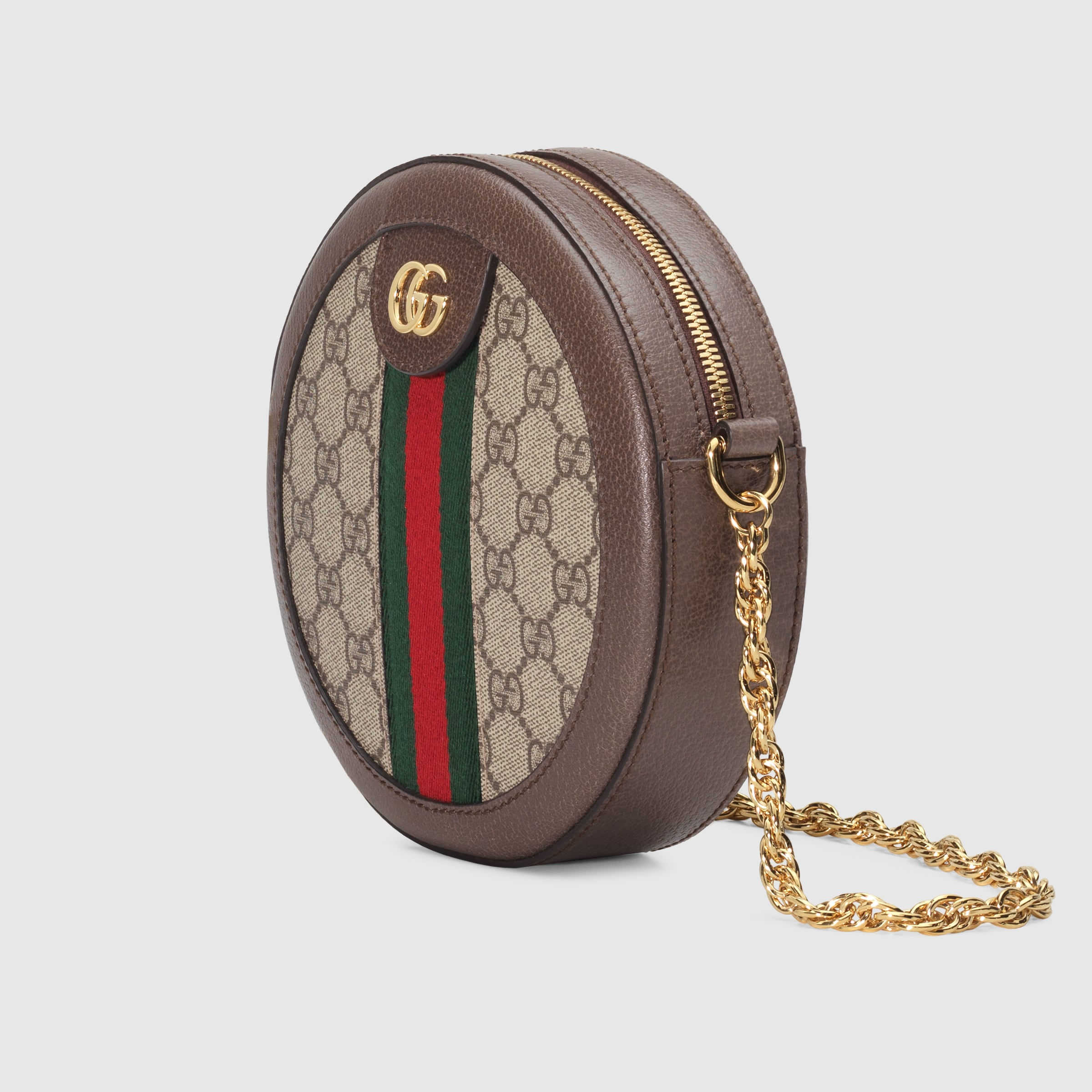 Gucci Ophidia GG mini round shoulder bag Style ‎550618 96I3B 8745