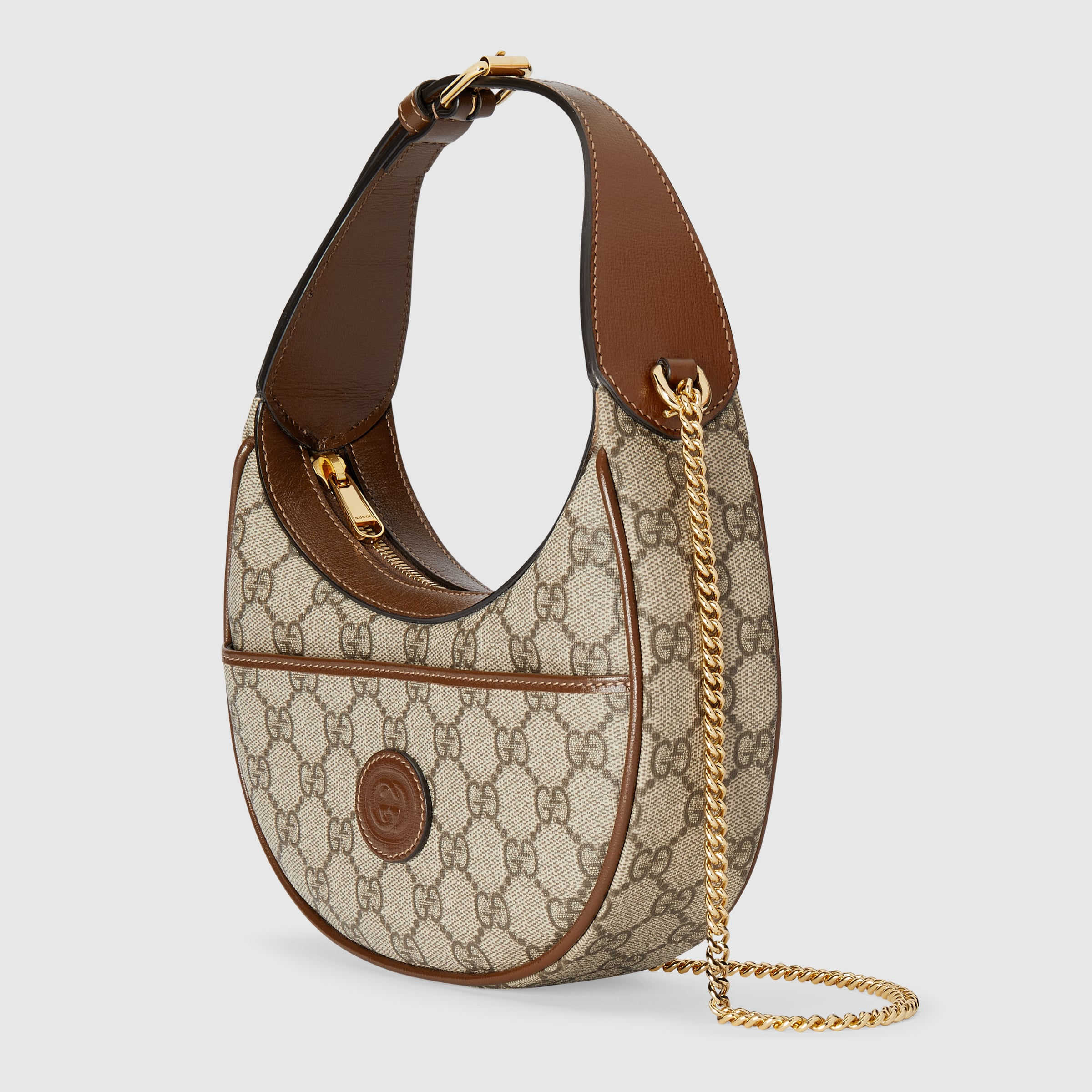 Gucci Half-moon-shaped mini bag with Interlocking G Style ‎726843 92TCG 8563