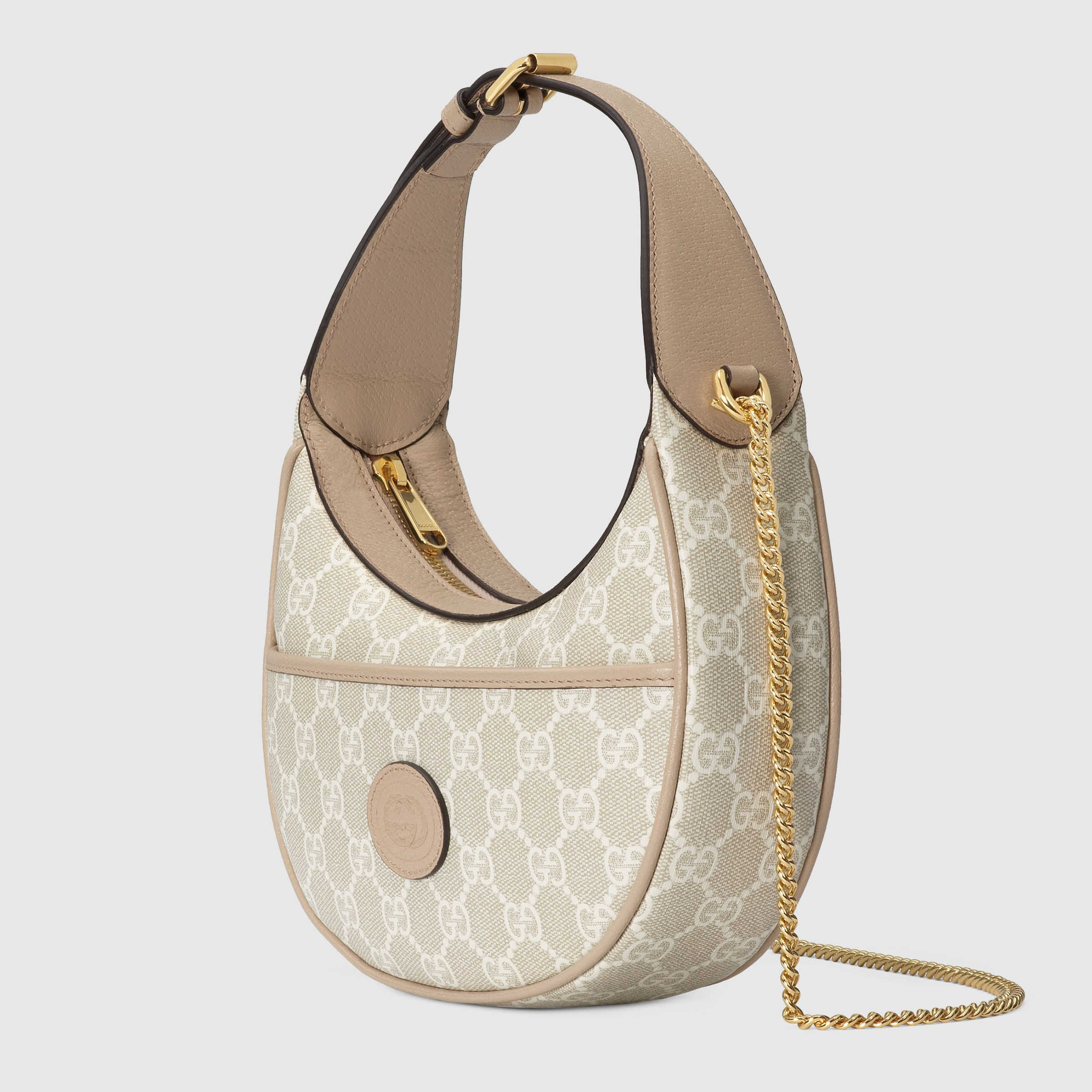 Gucci GG half-moon-shaped mini bag Style ‎726843 FAA4G 9897