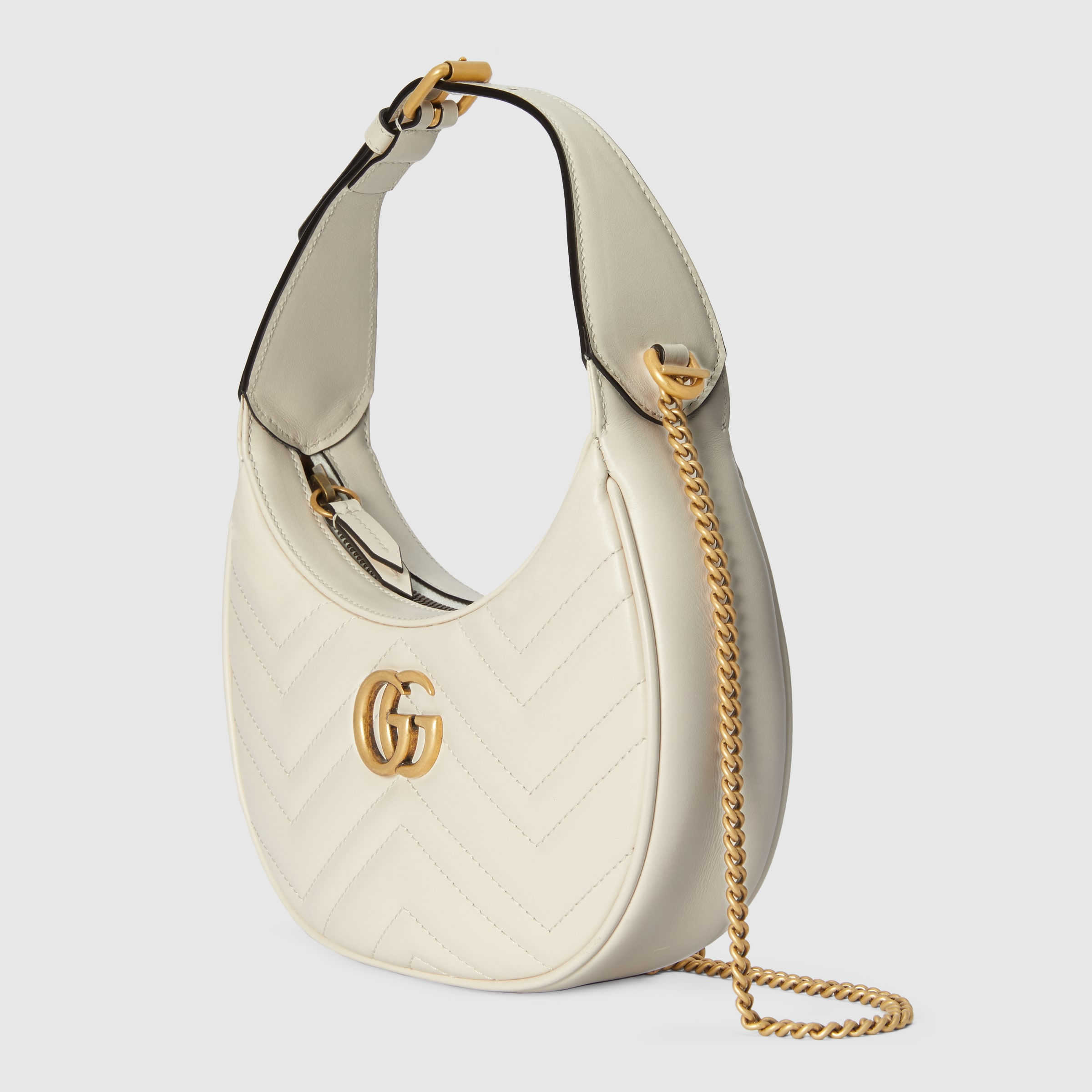 Gucci GG Marmont half-moon-shaped mini bag Style ‎699514 DTDHT 9022