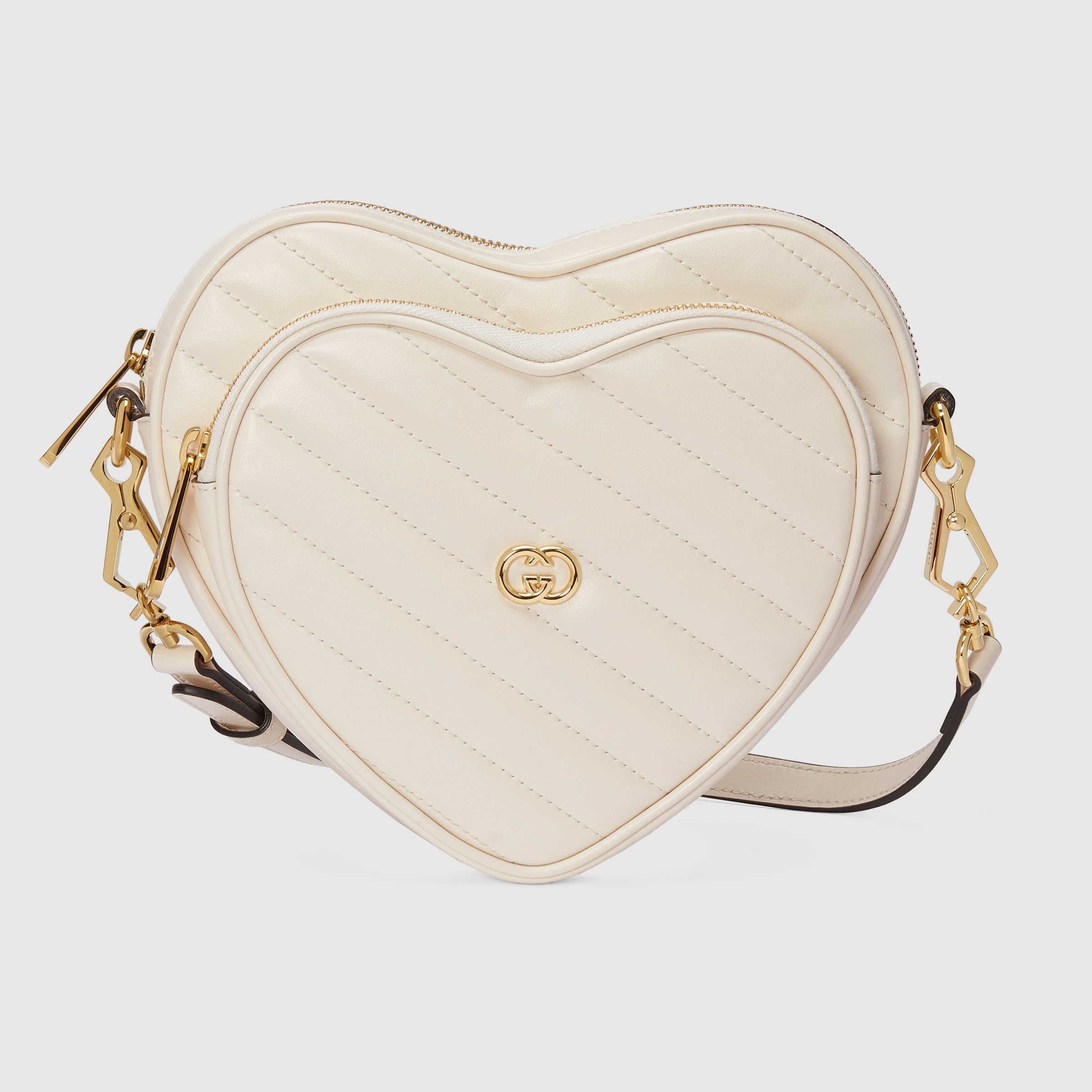 Gucci Interlocking G mini heart shoulder bag Style ‎751628 AACCL 9022