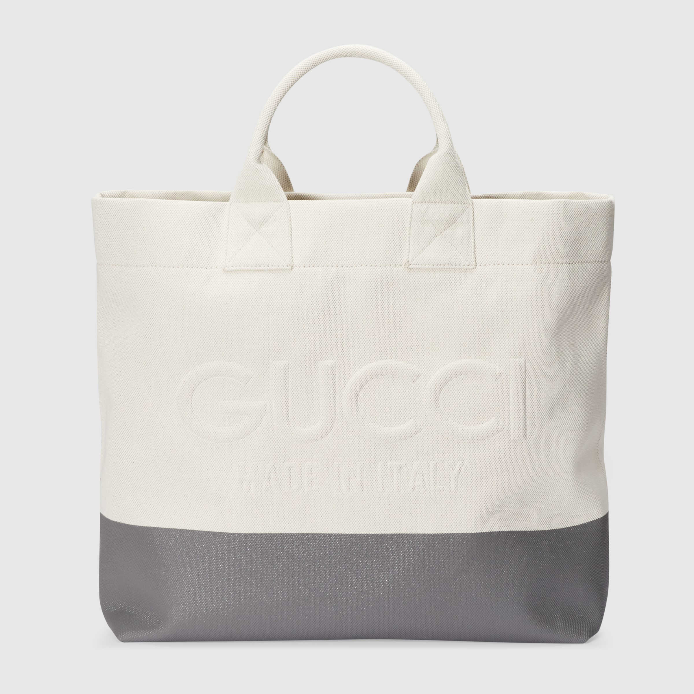 Gucci Canvas tote bag with embossed detail Style ‎779510 FAC4V 8473