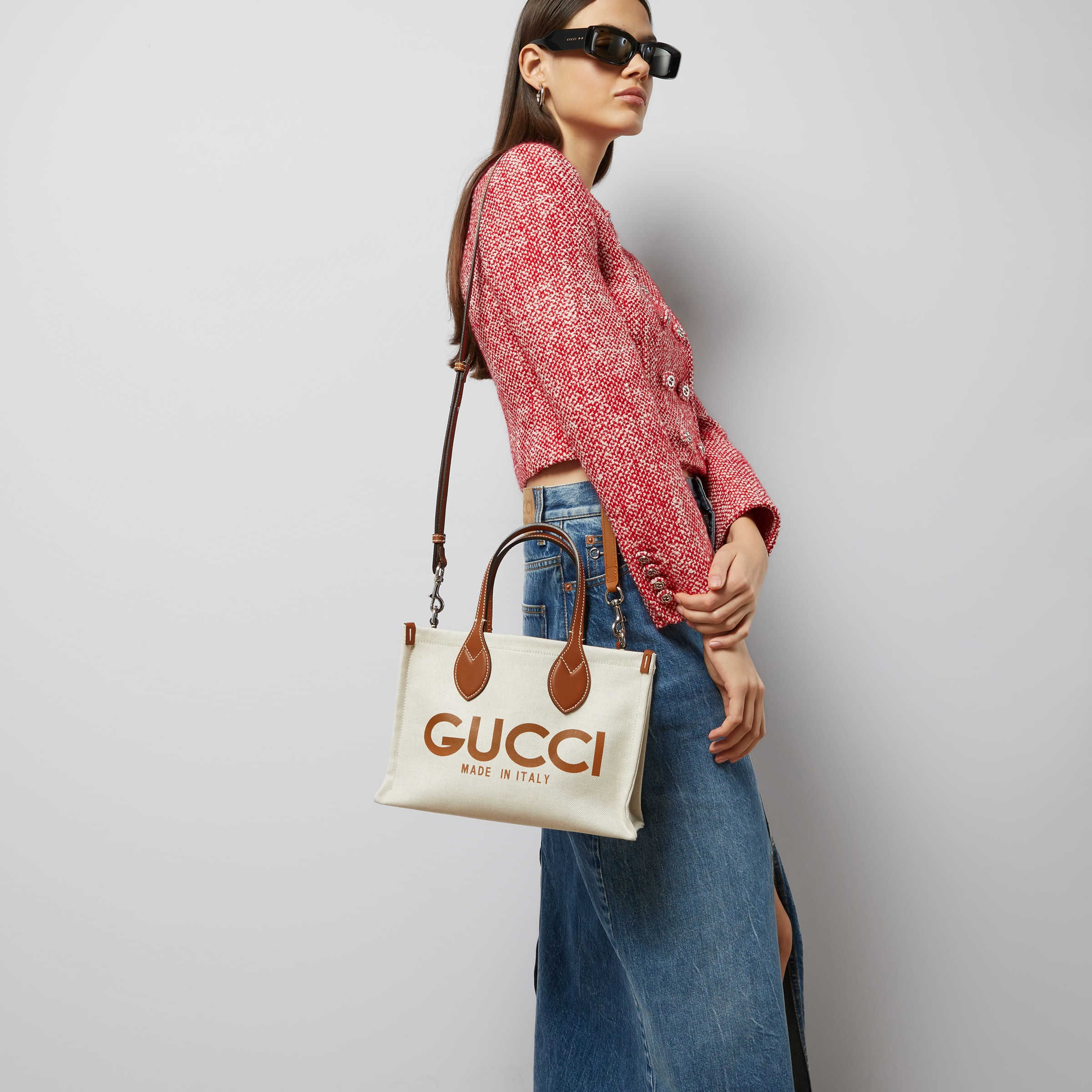 Gucci Mini tote bag with print Style ‎772144 FACUL 8451