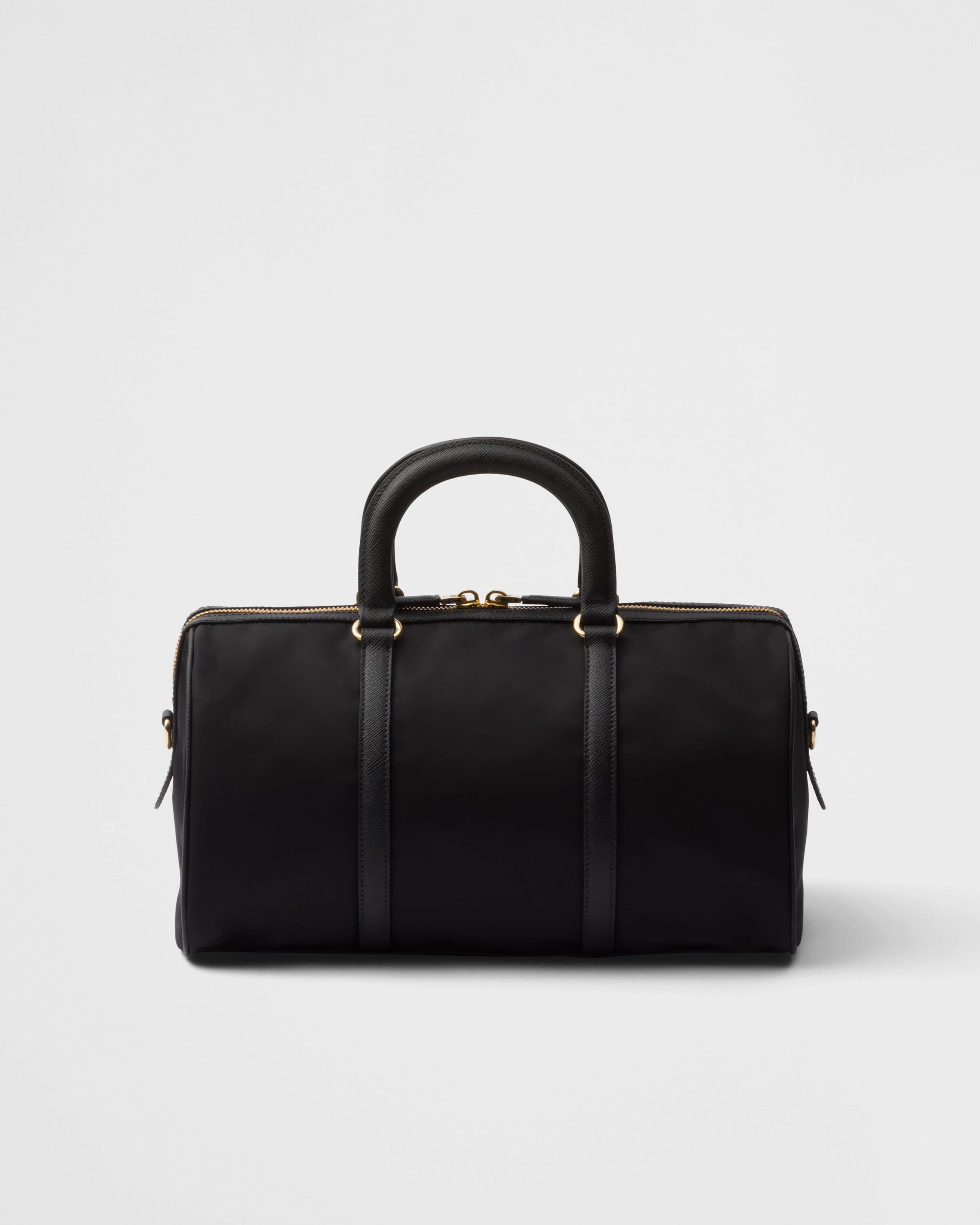 PRADA Re-Edition 1978 medium Re-Nylon and Saffiano leather top-handle bag 1BB233_R064_F0002_V_ZOM