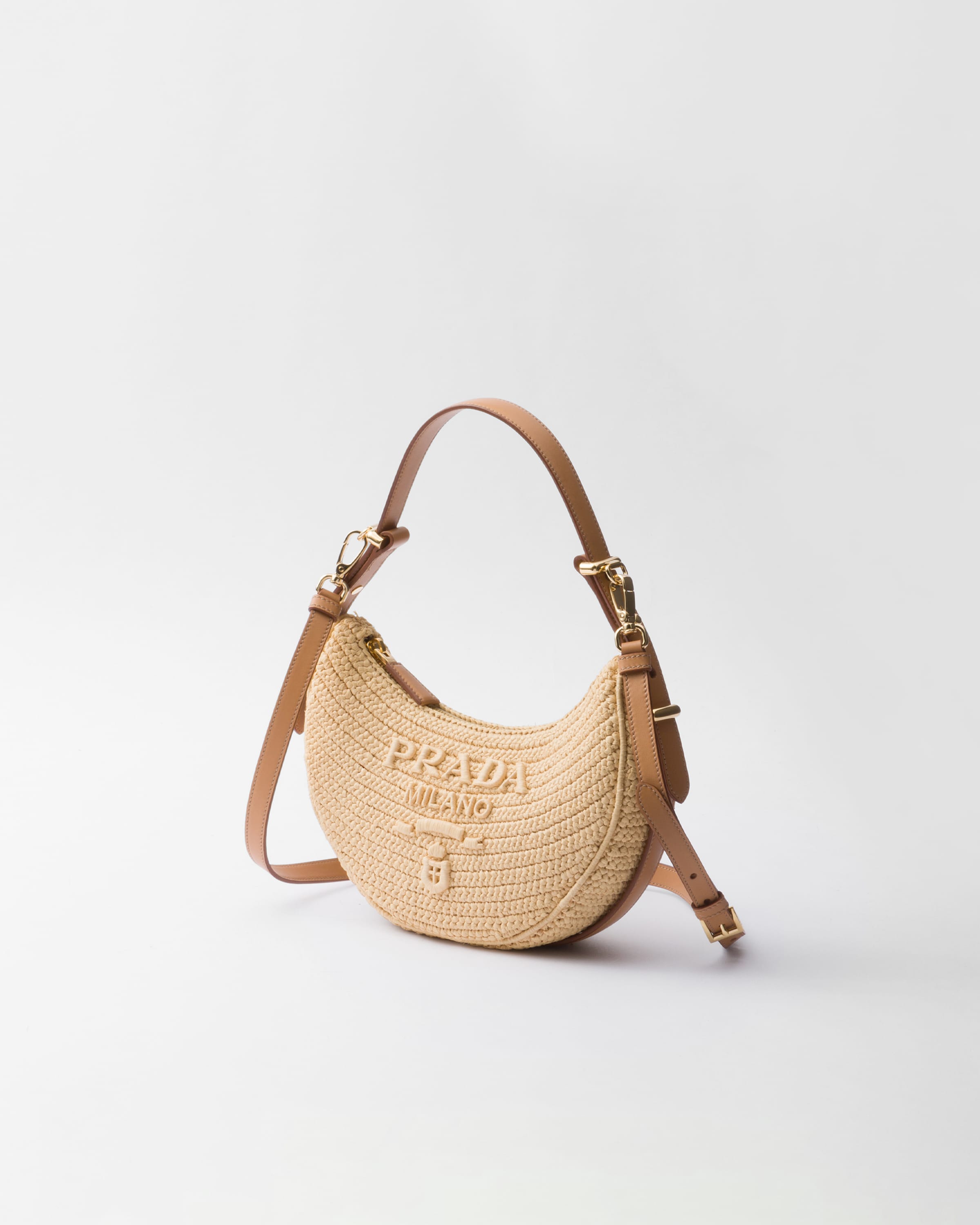 PRADA Arqué crochet shoulder bag 1BC194_2M2T_F0018_V_OUO