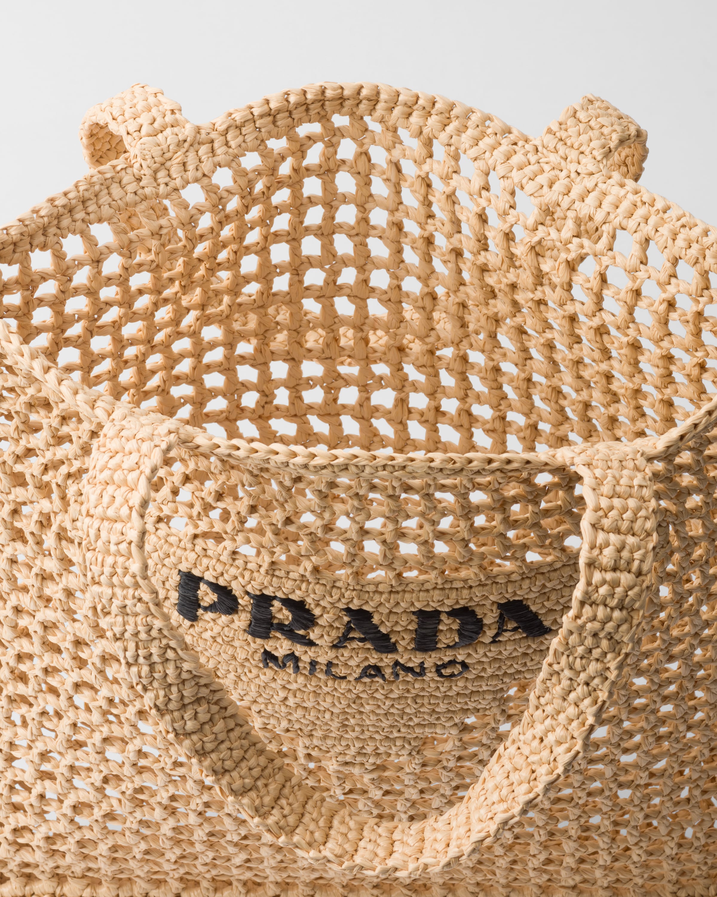 PRADA Crochet tote bag 1BG393_2C2T_F0018_V_OOO