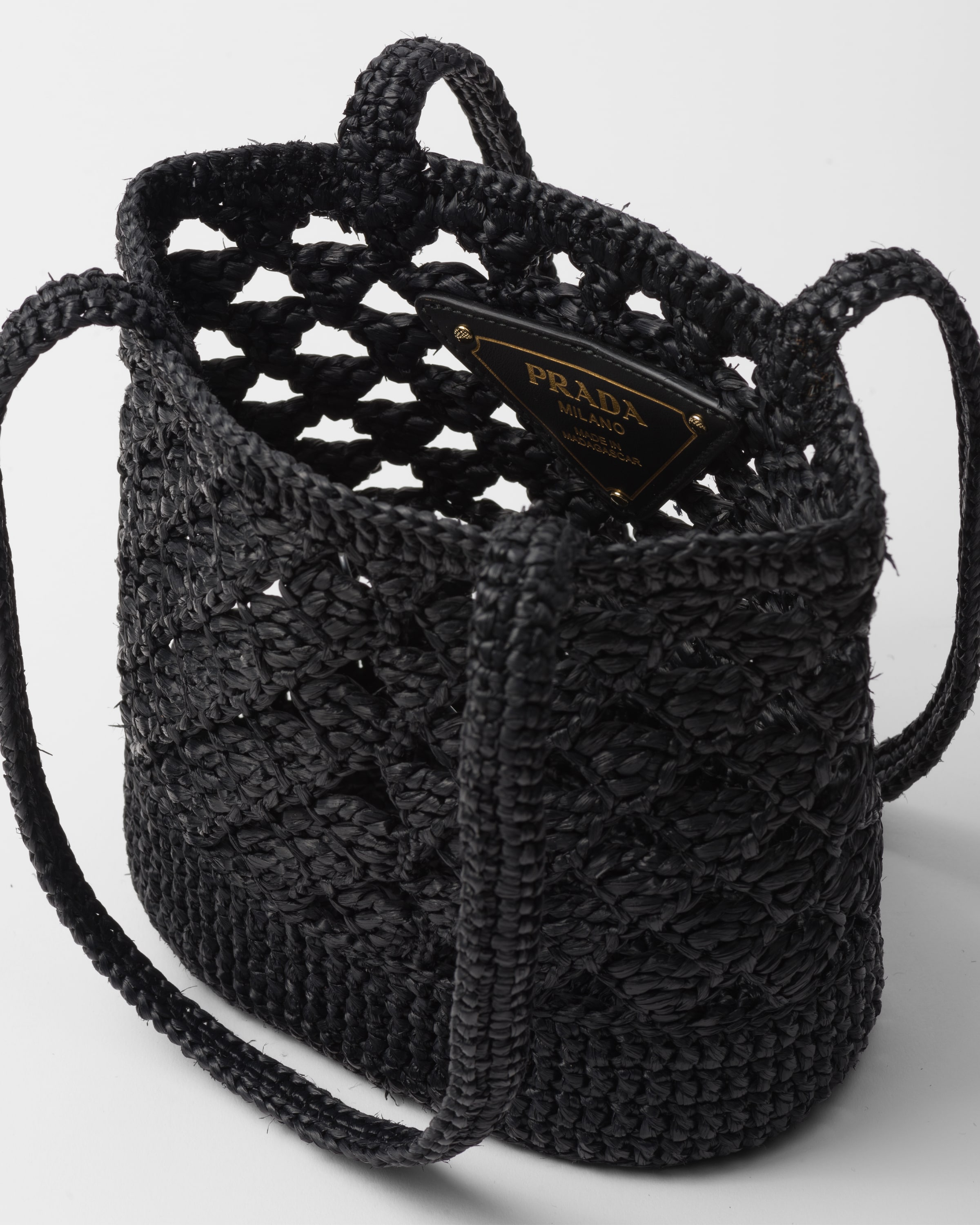 PRADA Crochet tote bag 1BG494_2M2T_F0ES7_V_OOO