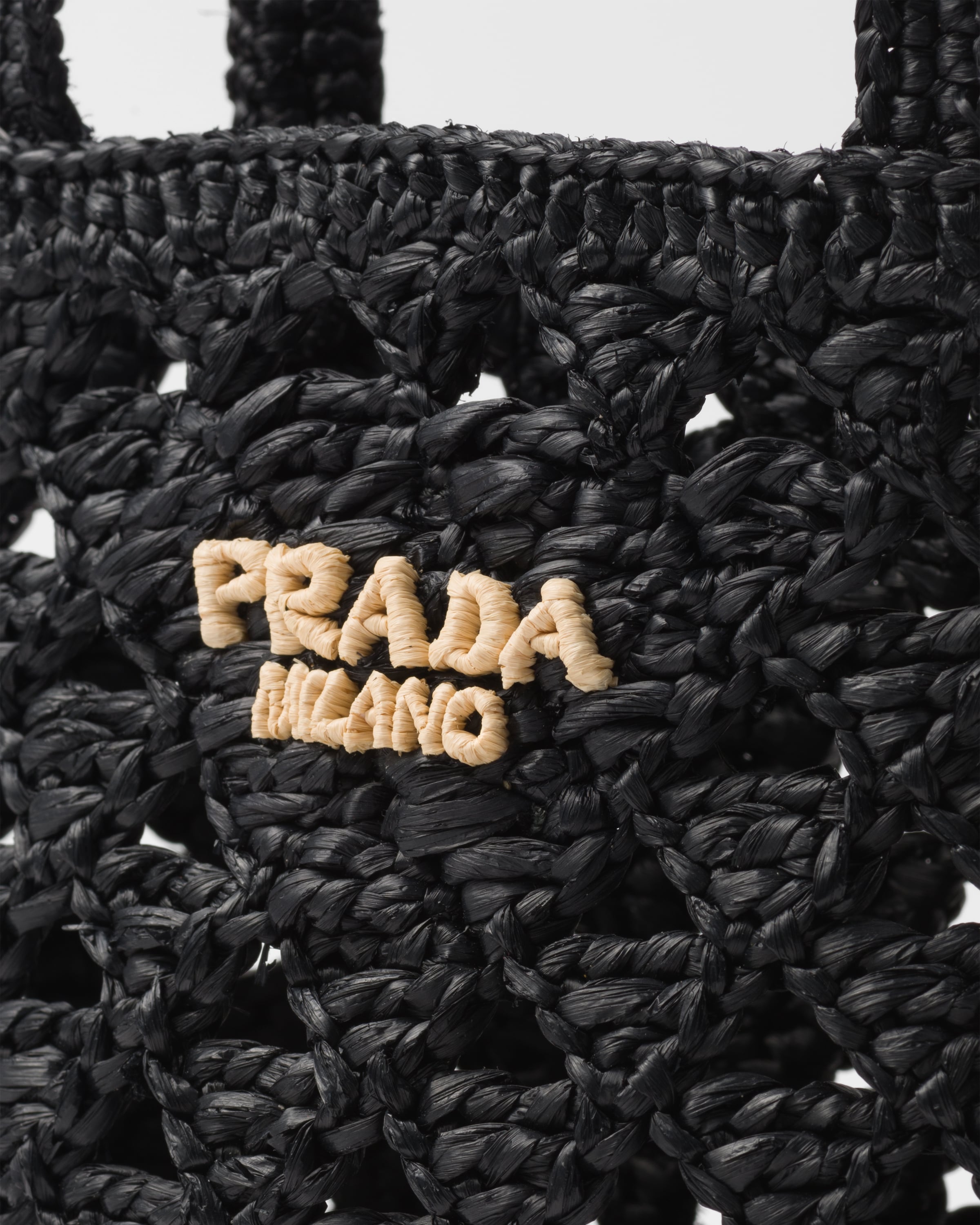 PRADA Crochet tote bag 1BG494_2M2T_F0ES7_V_OOO