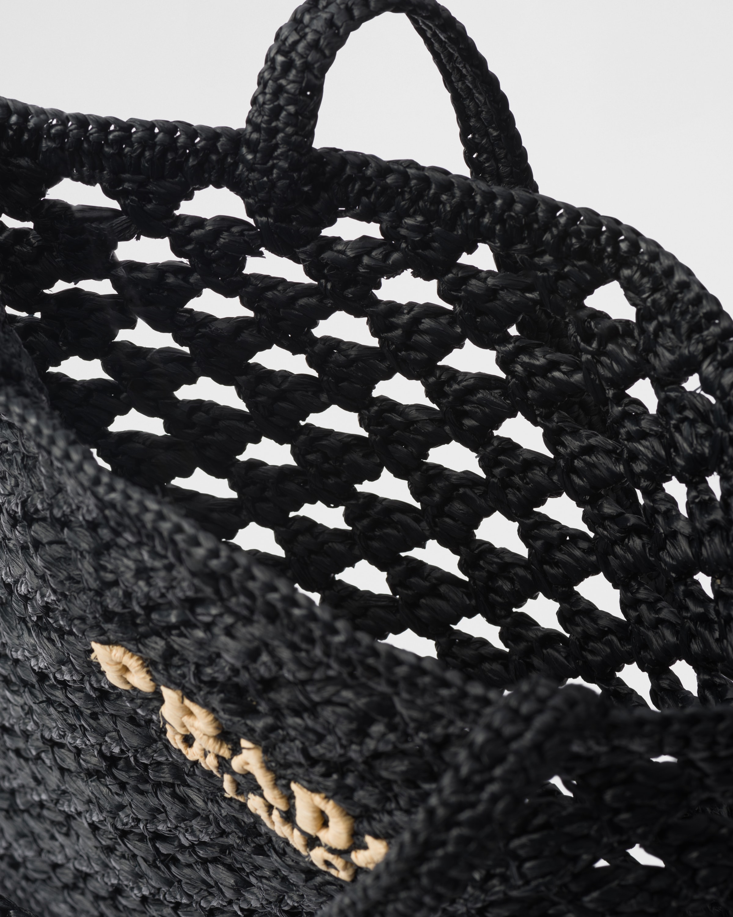 PRADA Crochet tote bag 1BG493_2M2T_F0ES7_V_OOO