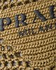 PRADA Crochet tote bag 1BG393_2C2T_F0393_V_OOO