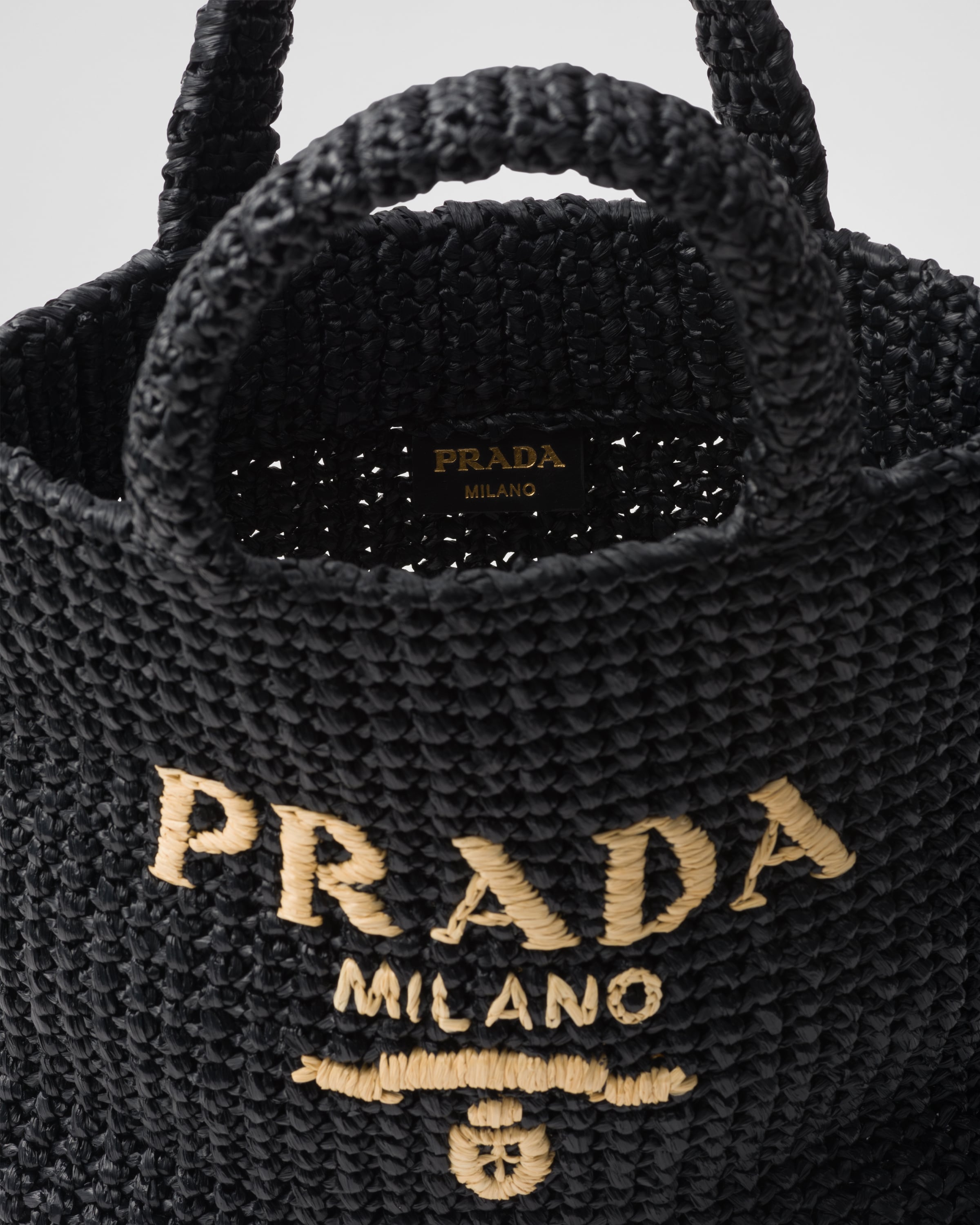 PRADA Small crochet tote bag 1BG422_2C2T_F0ES7_V_OOL