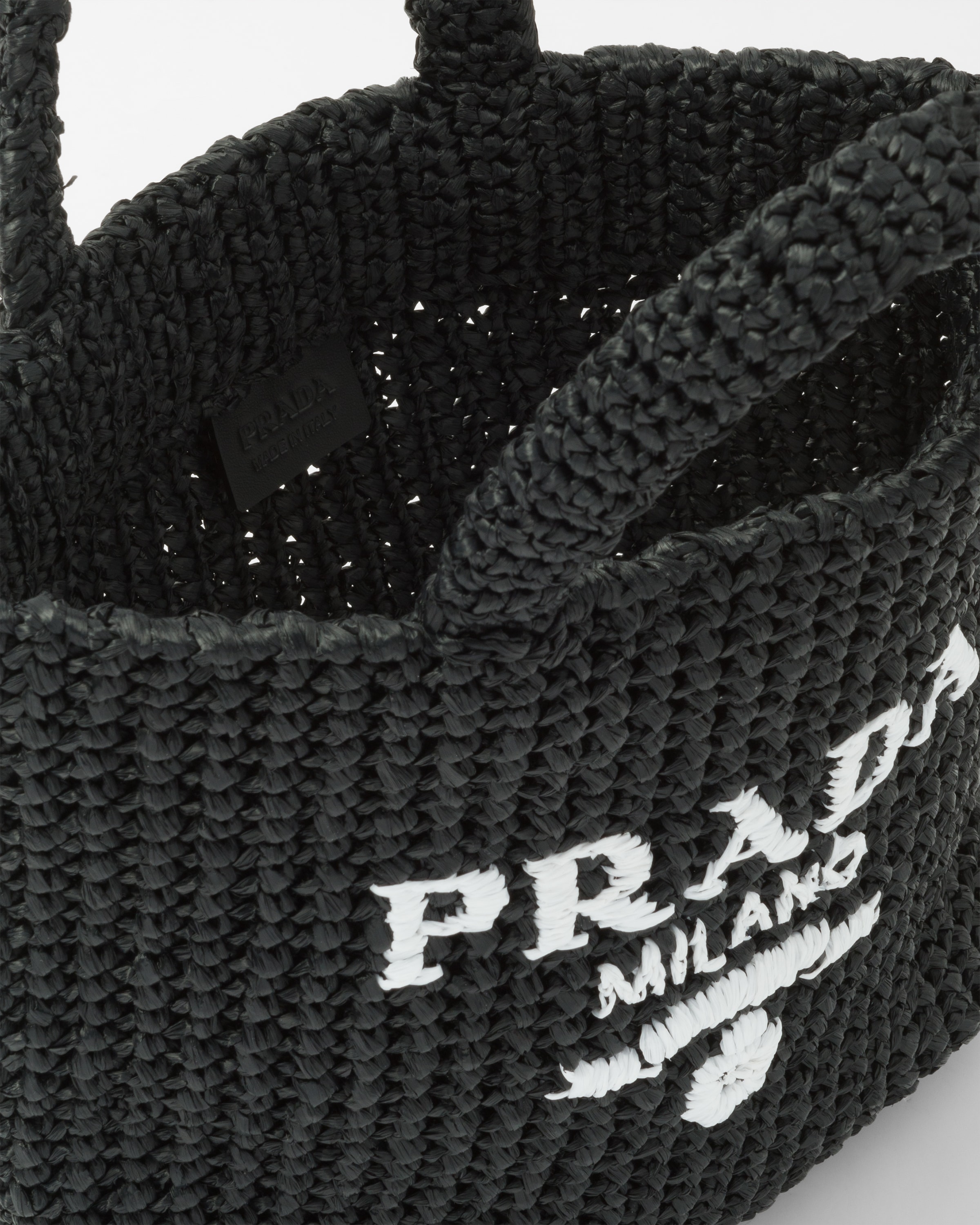 PRADA Small crochet tote bag 1BG422_2A2T_F0002_V_OOL